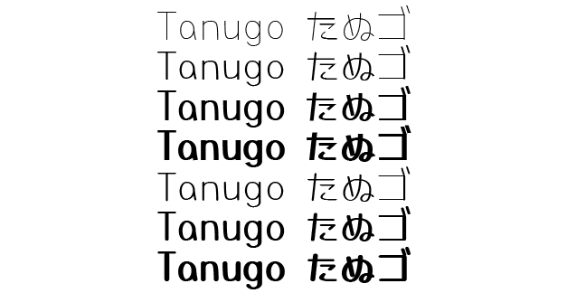 Tanugo たぬゴ Tanugo たぬゴ