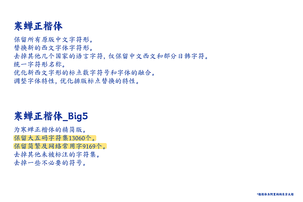 寒蟬正楷體 寒蟬正楷體